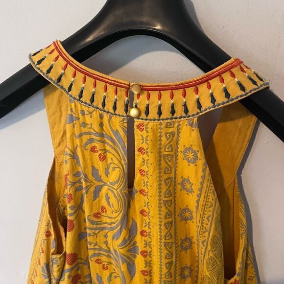 Twenty one | embroidered yellow sundress - Picture 2 of 6